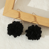 Boucle d'oreilles fleurs 974,île de la Réunion