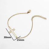 Bracelet croix,974 île de la Réunion