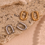 Boucles d'oreilles simple 974,île de la Réunion