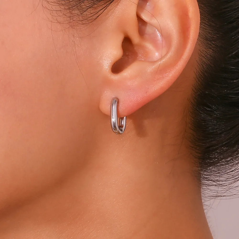 Boucles d'oreilles simple 974,île de la Réunion