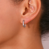 Boucles d'oreilles simple 974,île de la Réunion