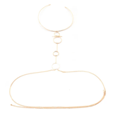 Bijoux corps doré
