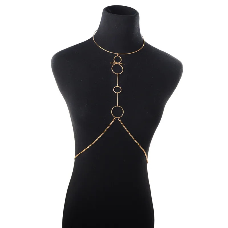Bijoux corps doré