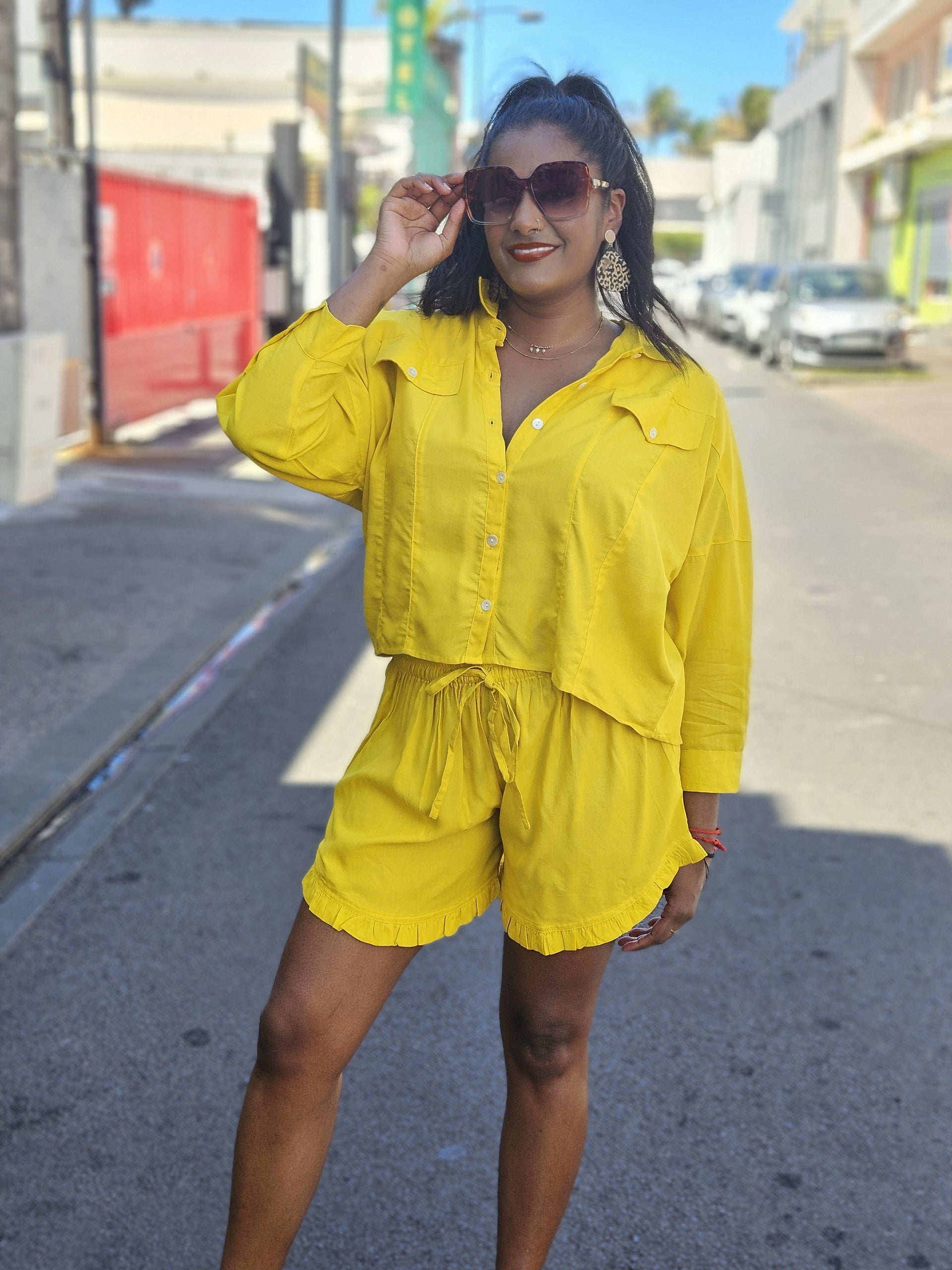 Chemise oversize