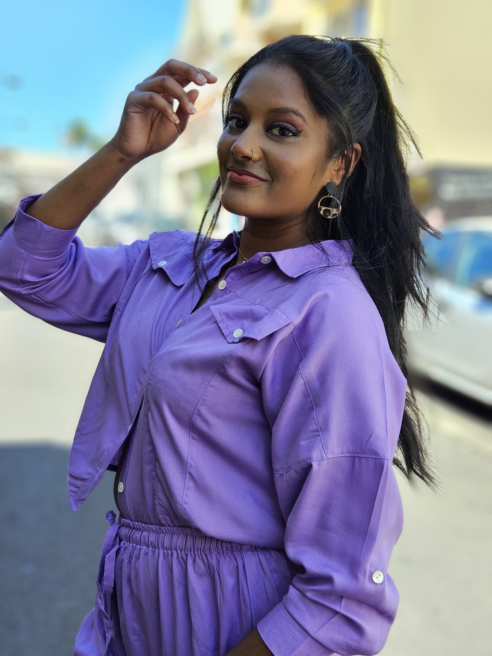 Chemise oversize