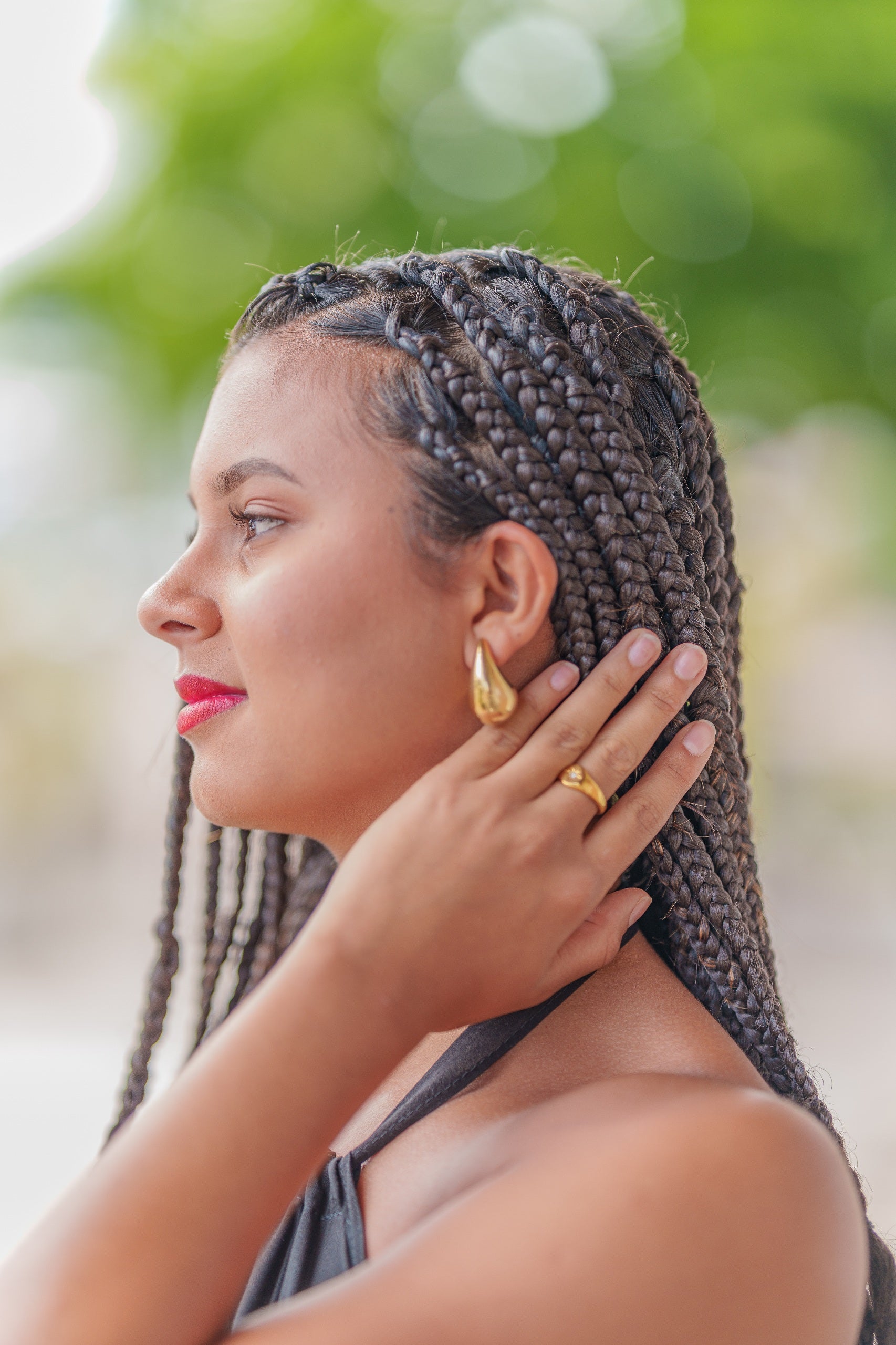Boucle d'oreilles gouttes