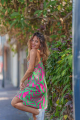 Robe eva verte 974,île de la Réunion
