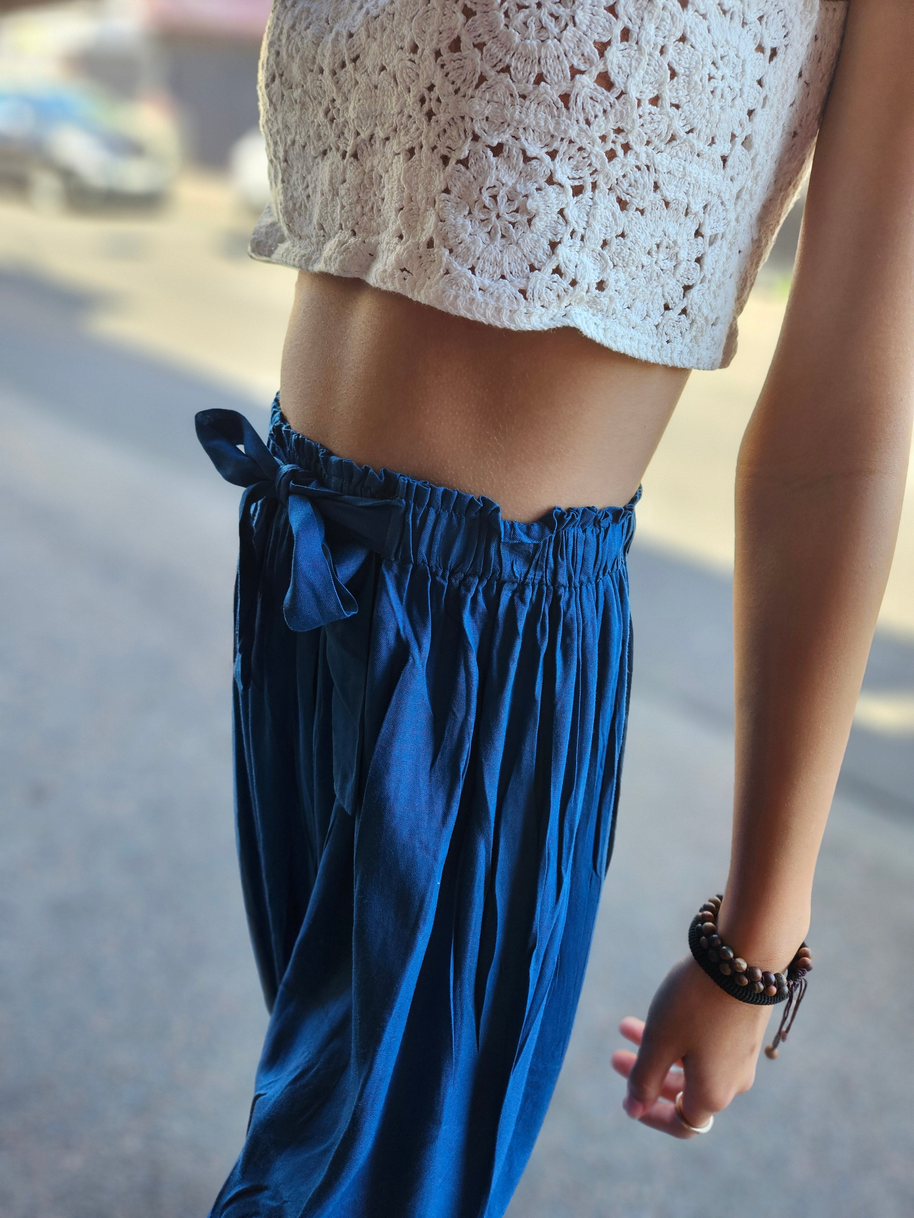 Pantalon large fluide 974,île de la Réunion