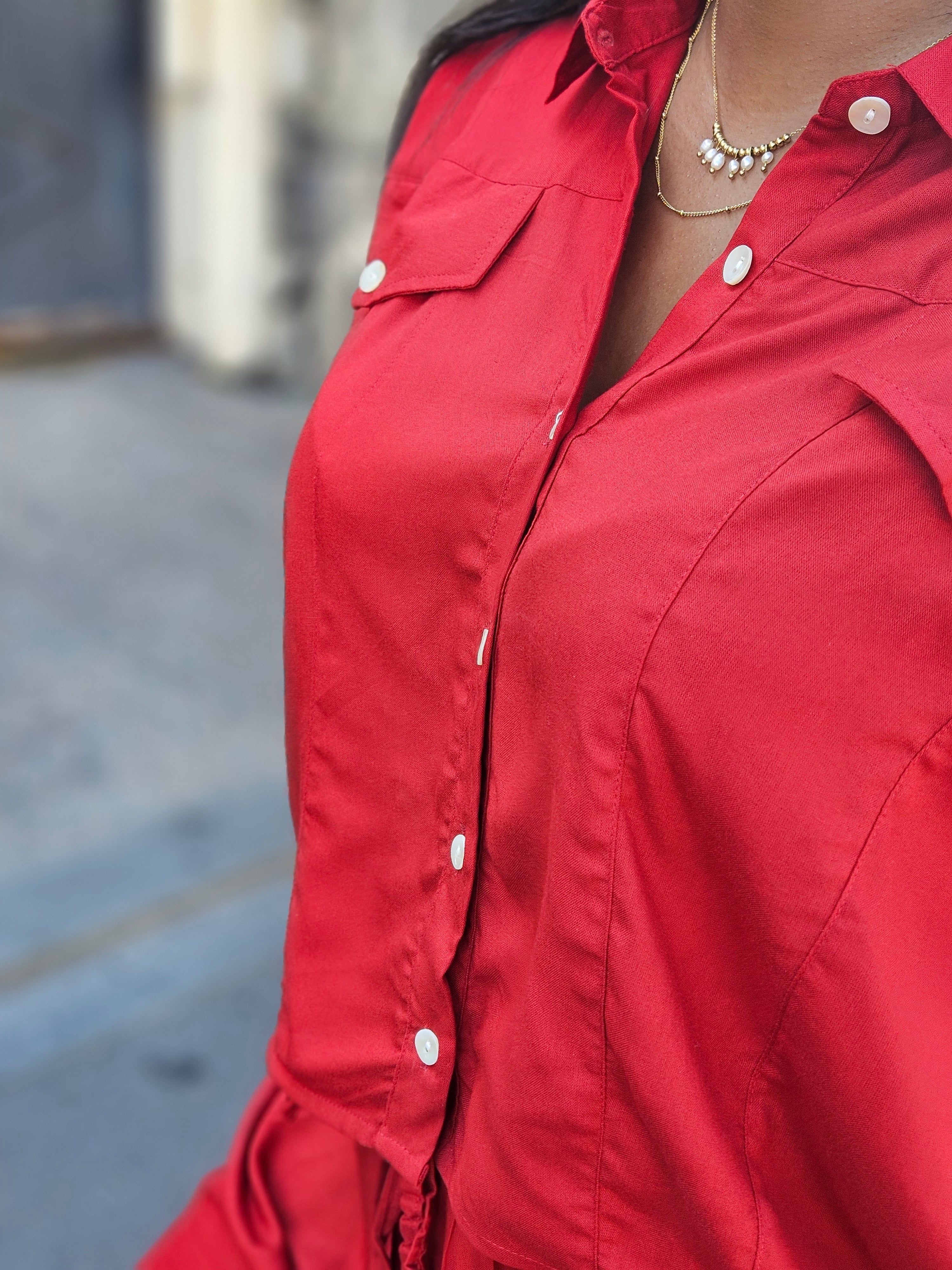 Chemise oversize