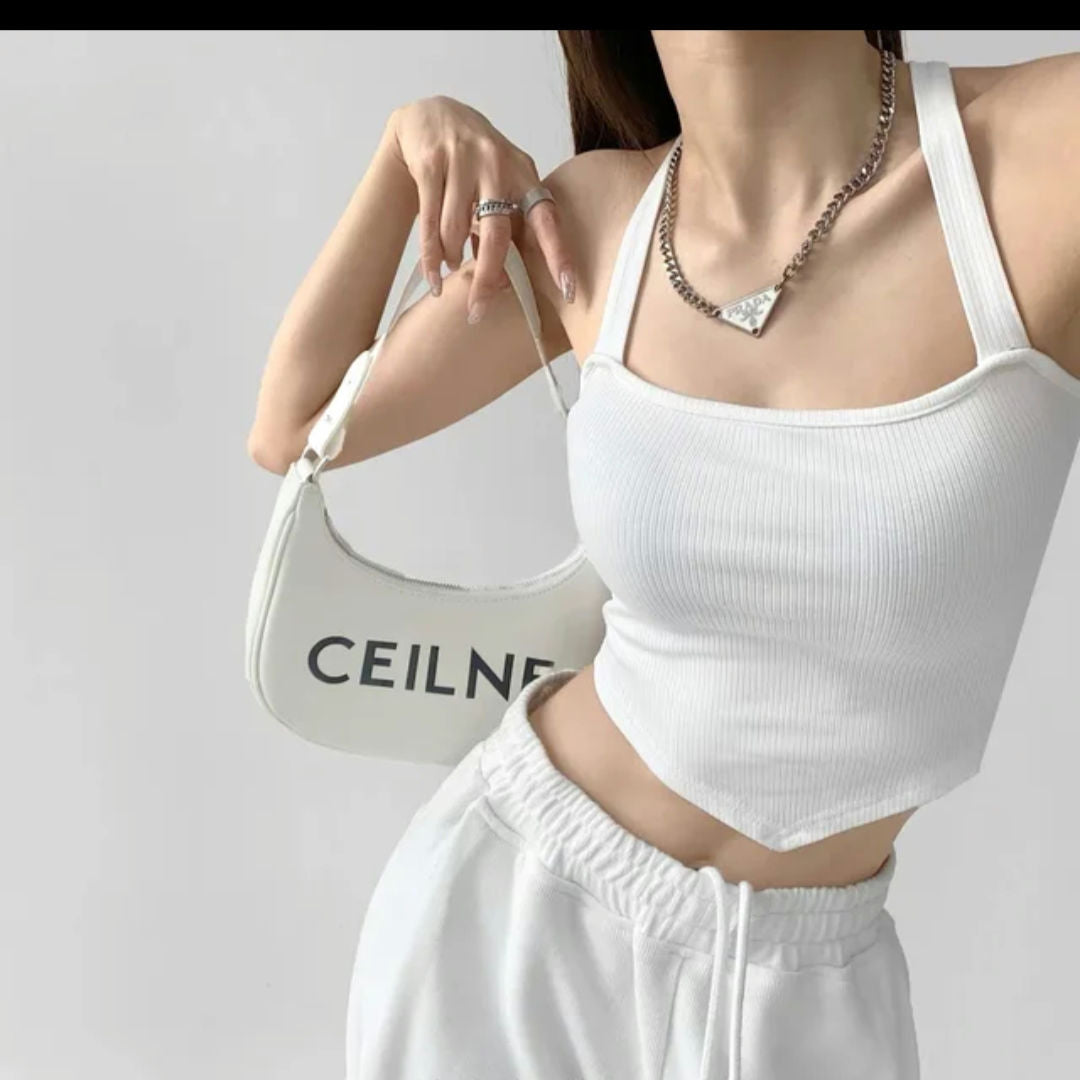 Crop top croisé dos 974