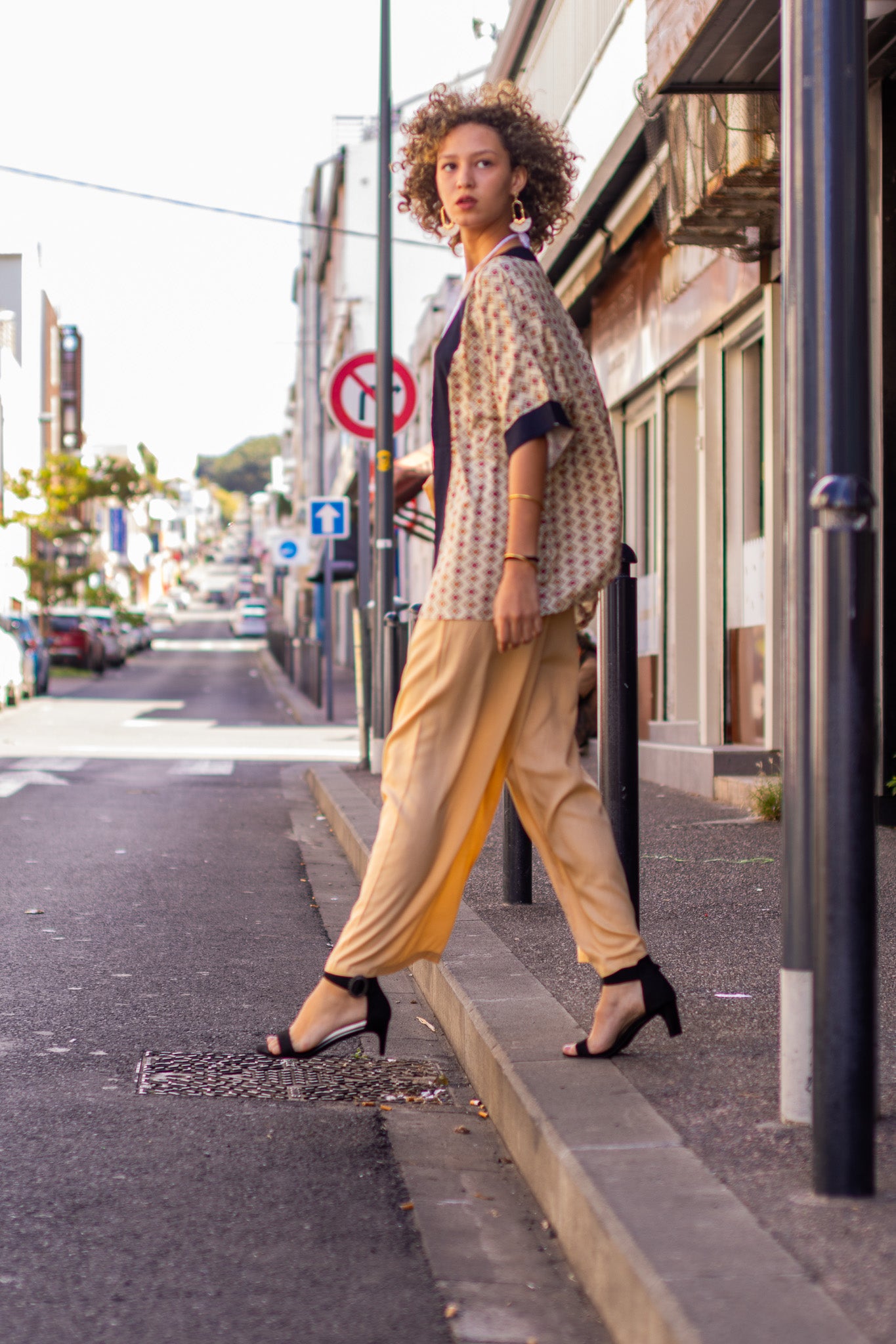KIMONO BEIGE 974, ile de la Réunion