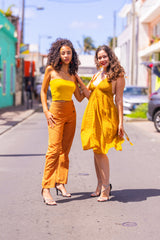 Pantalon cigarette coton 974,,île de la Réunion