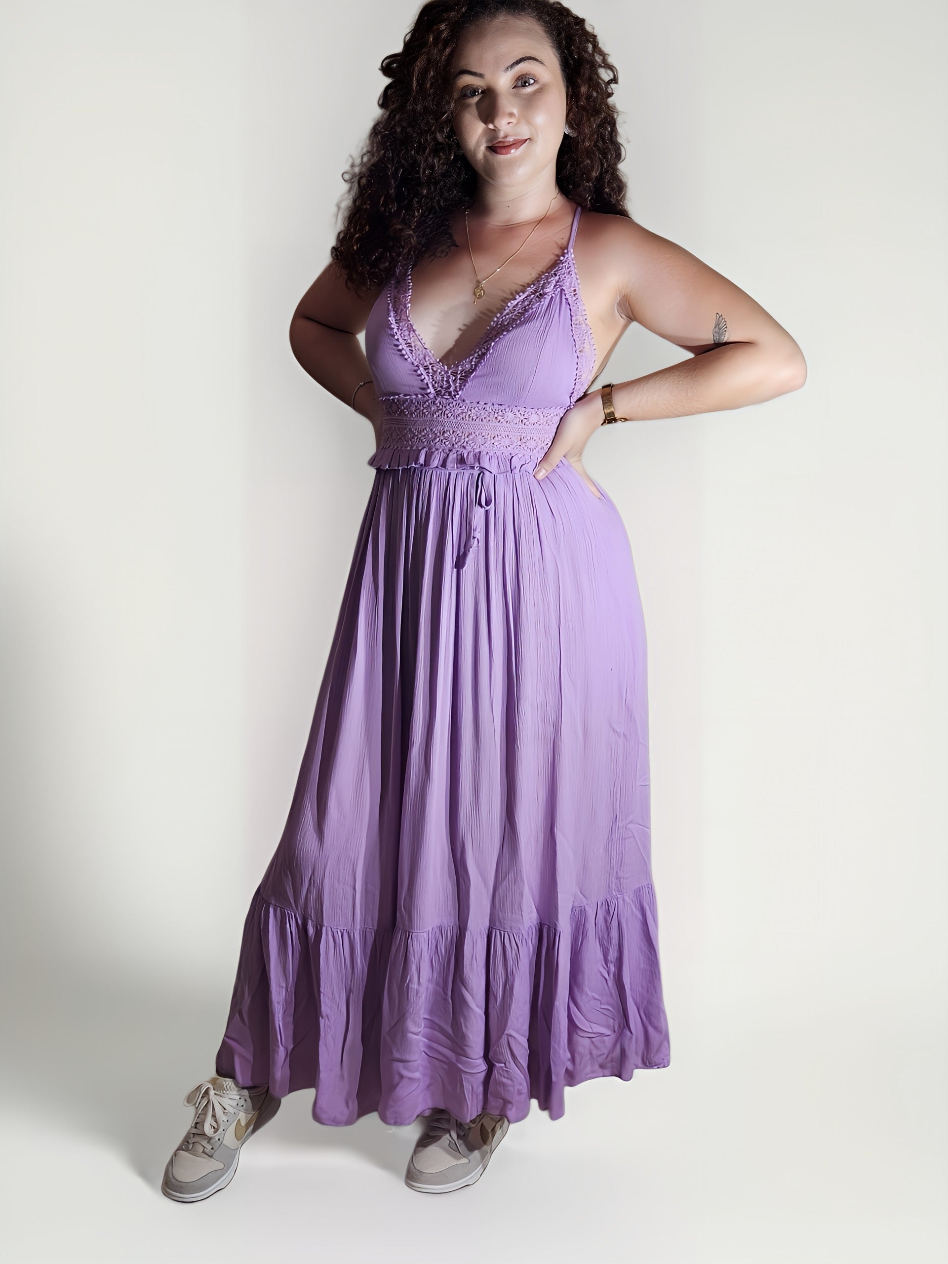Robe longue Robbie, île de la Réunion 974