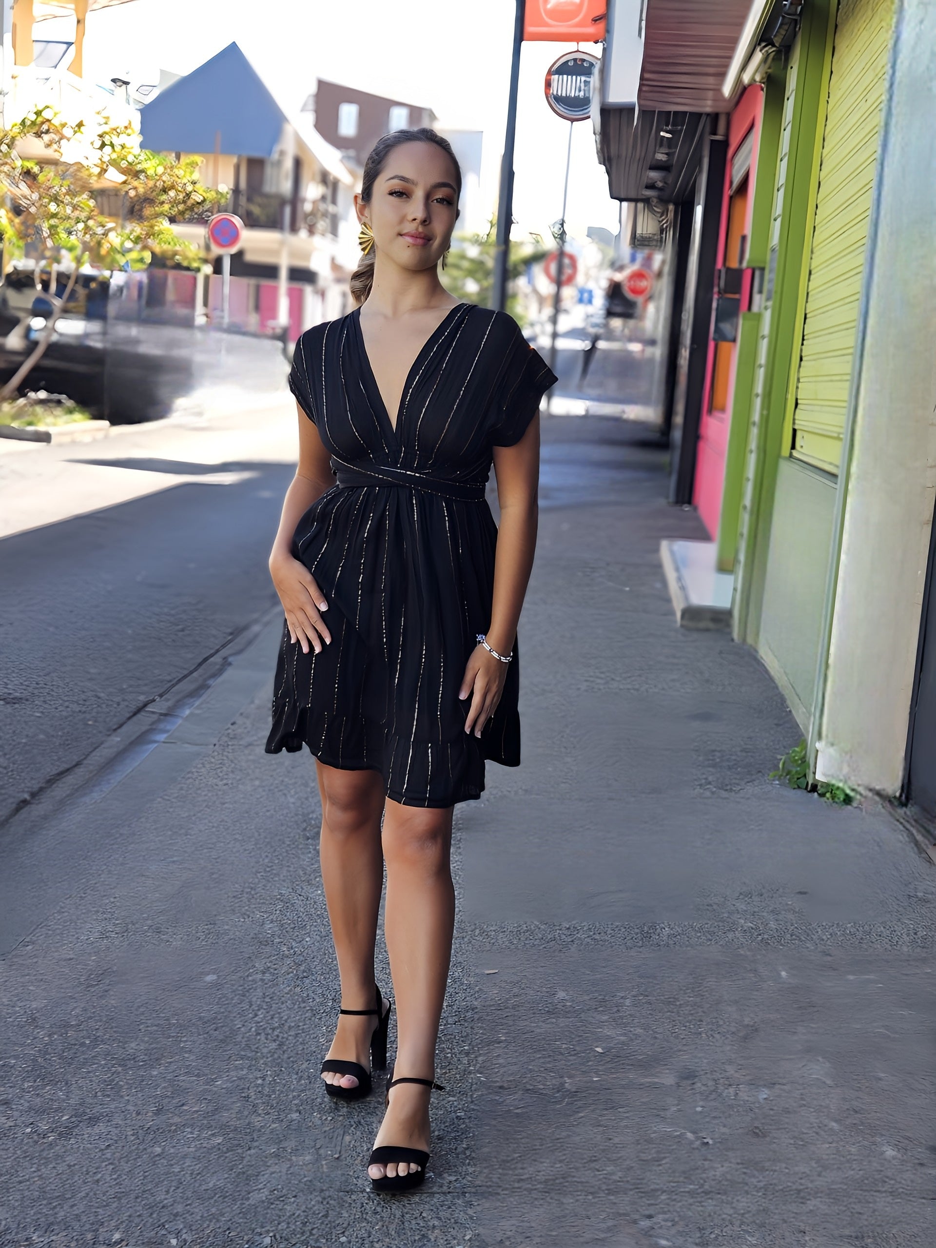 Robe Courte infinity, île de Réunion 974