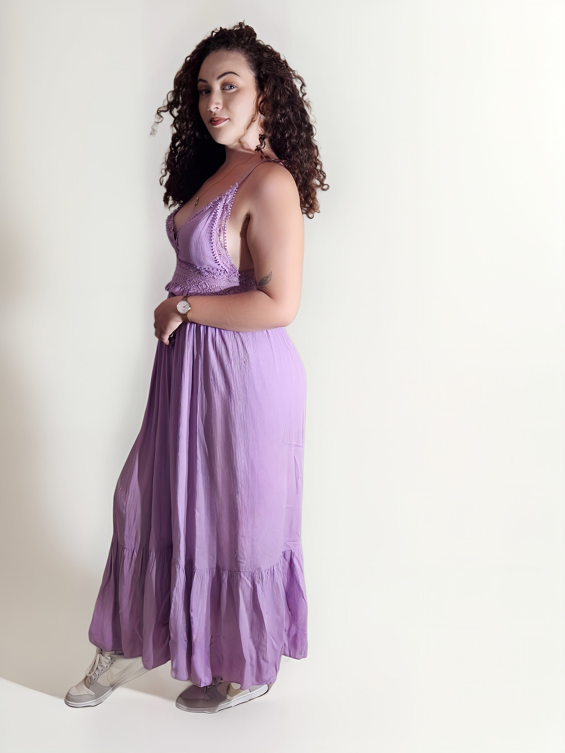 Robe longue Robbie, île de la Réunion 974