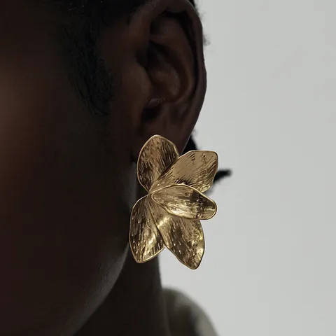 Boucle fleurs tropicale, île de la Réunion 974