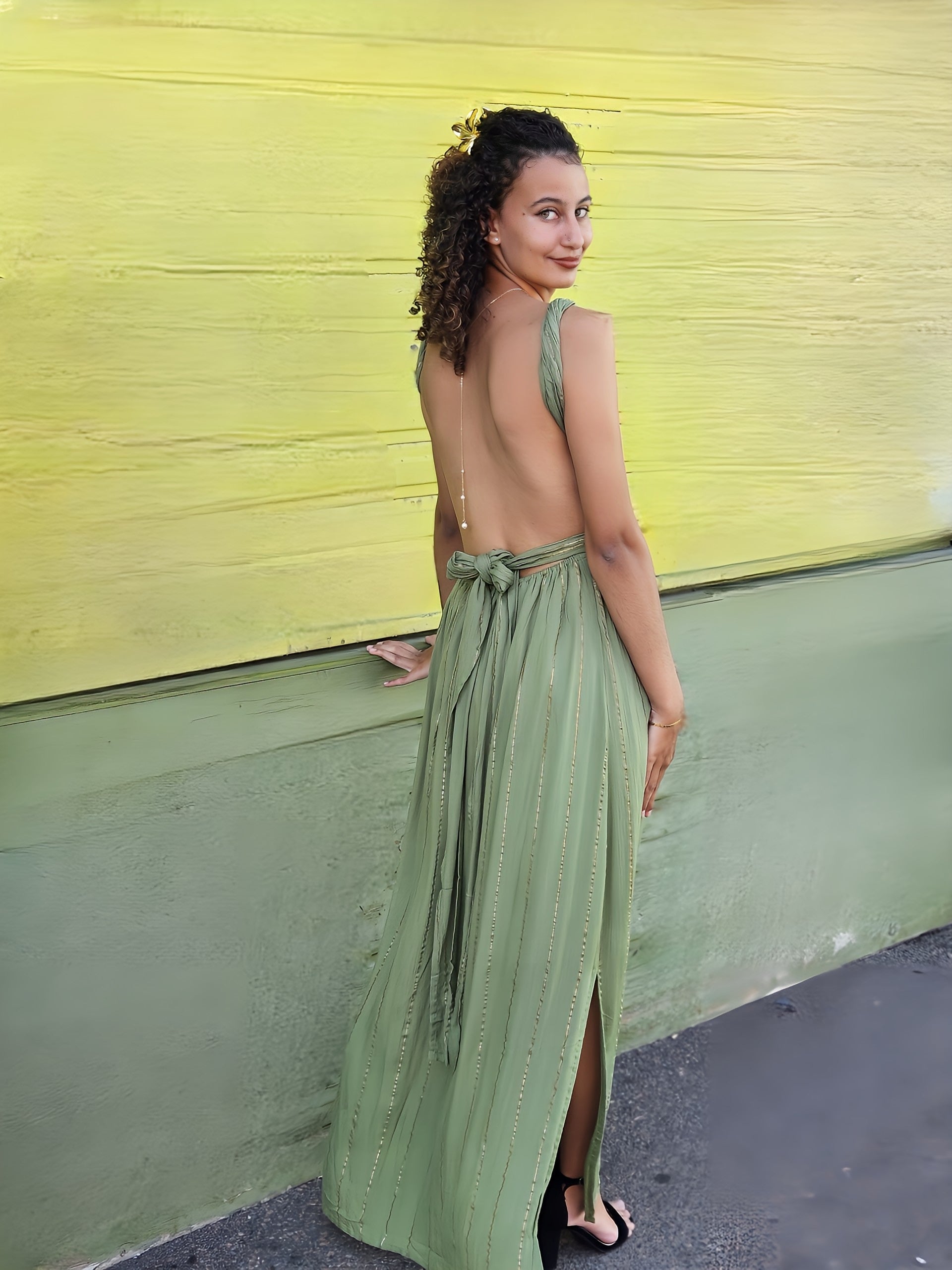 Robe longue infinity, île de la Réunion 974