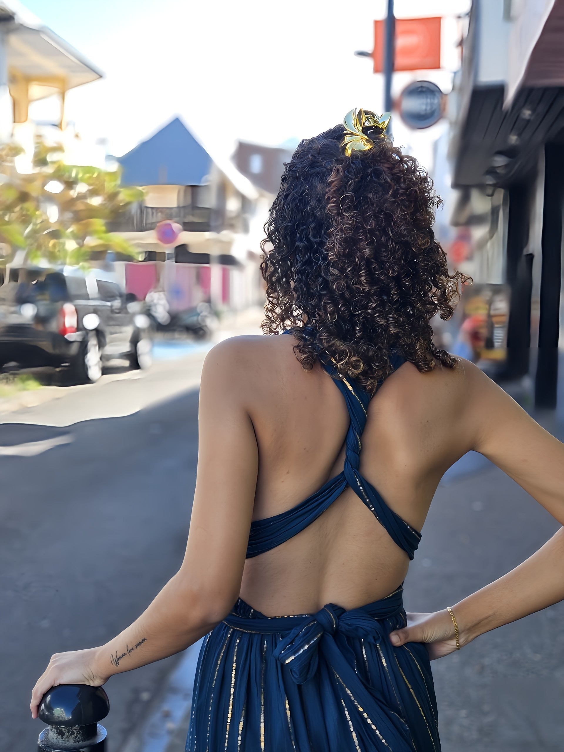 Robe longue infinity, île de la Réunion 974