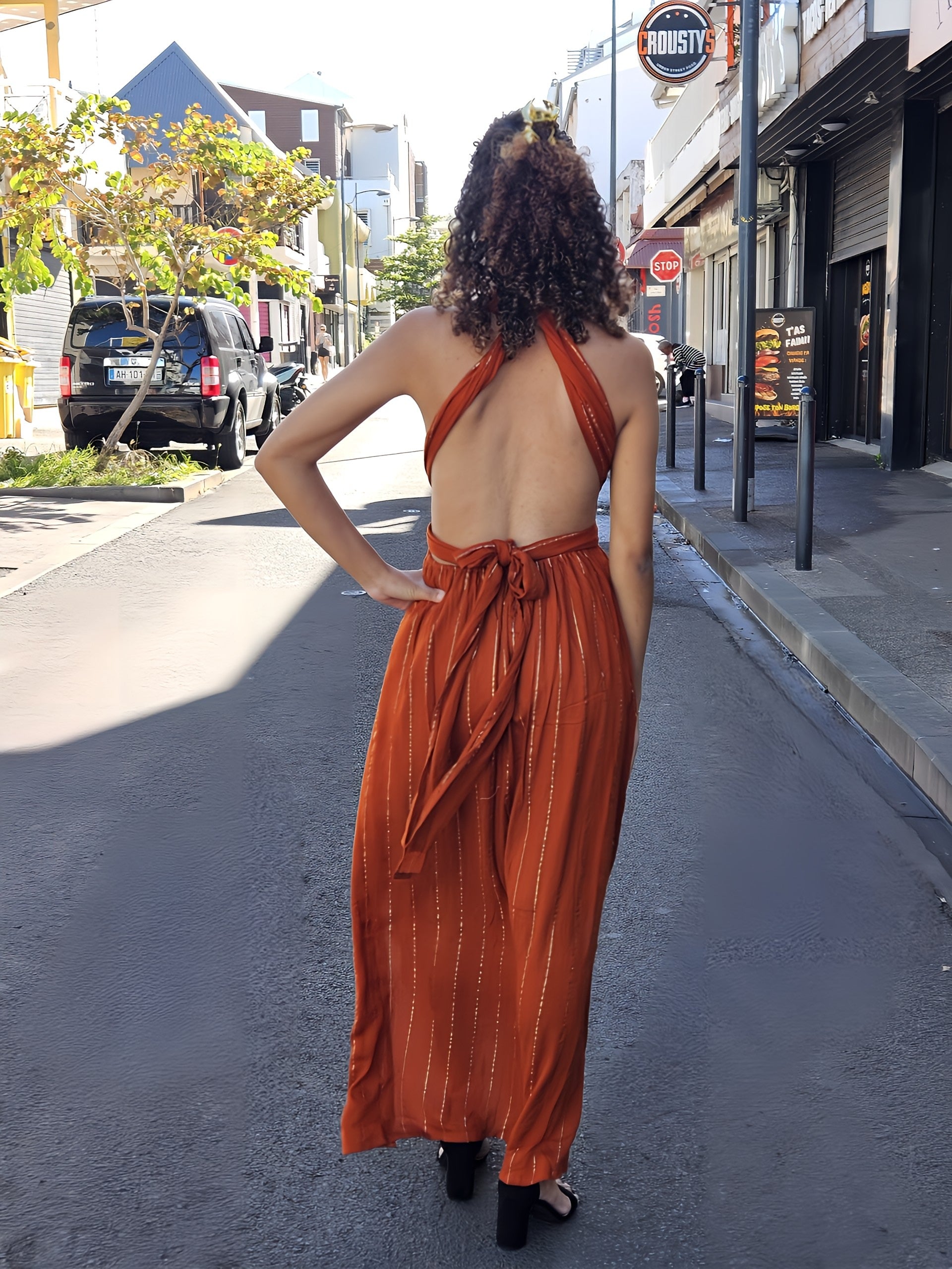 Robe longue infinity, île de la Réunion 974