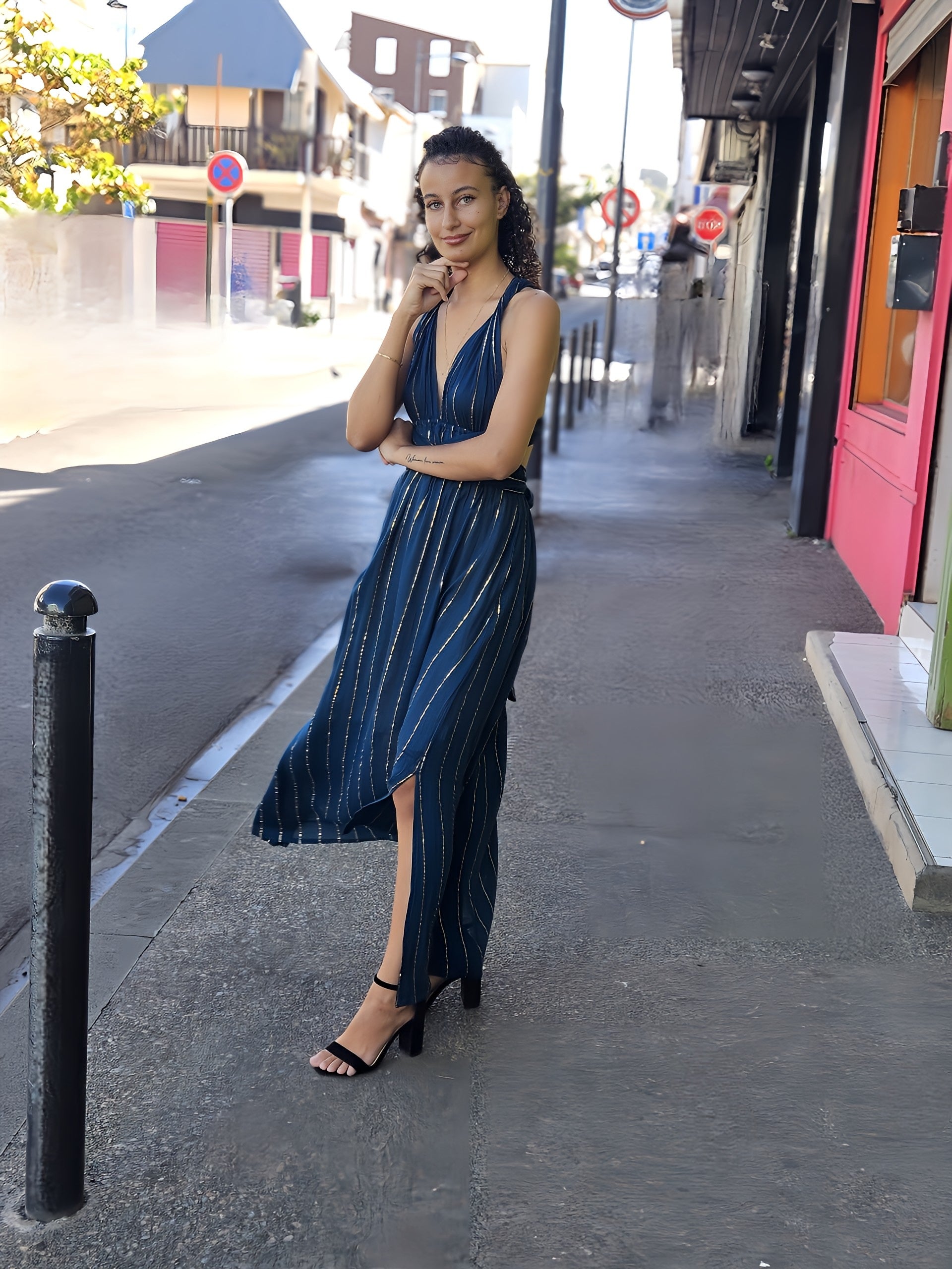 Robe longue infinity, île de la Réunion 974