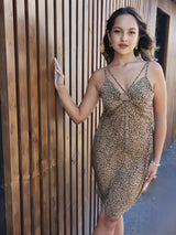 Robe courte léopard 🐆, île de la Réunion 974
