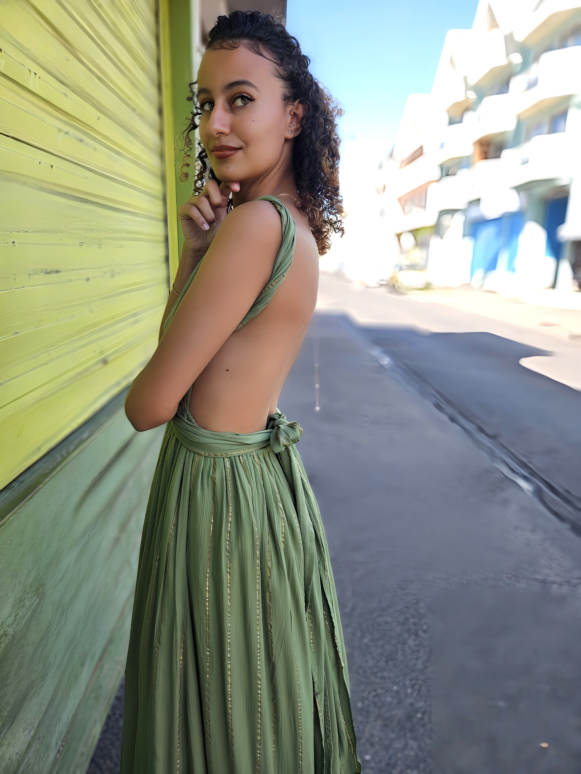 Robe longue infinity, île de la Réunion 974