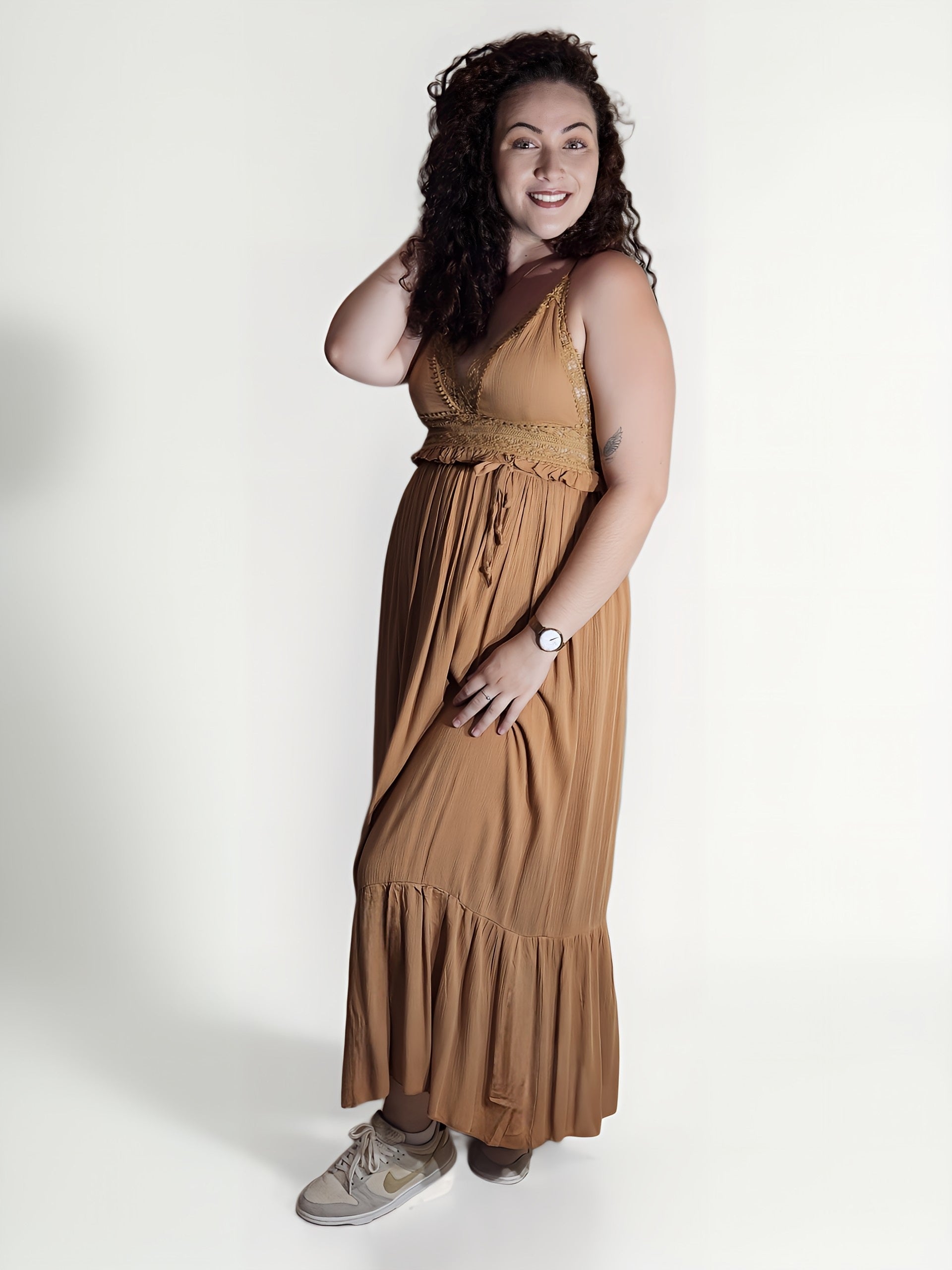 Robe longue Robbie, île de la Réunion 974