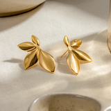 Boucle d'oreilles fleurs 974,île de la Réunion