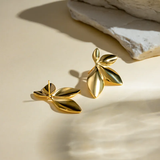 Boucle d'oreilles fleurs 974,île de la Réunion