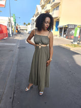 Robe longue oasis 974 île de la Réunion