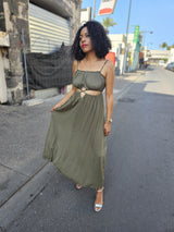Robe longue oasis 974 île de la Réunion