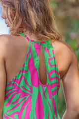 Robe eva verte 974,île de la Réunion