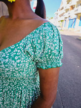 Robe courte fluide 974,île de la Réunion