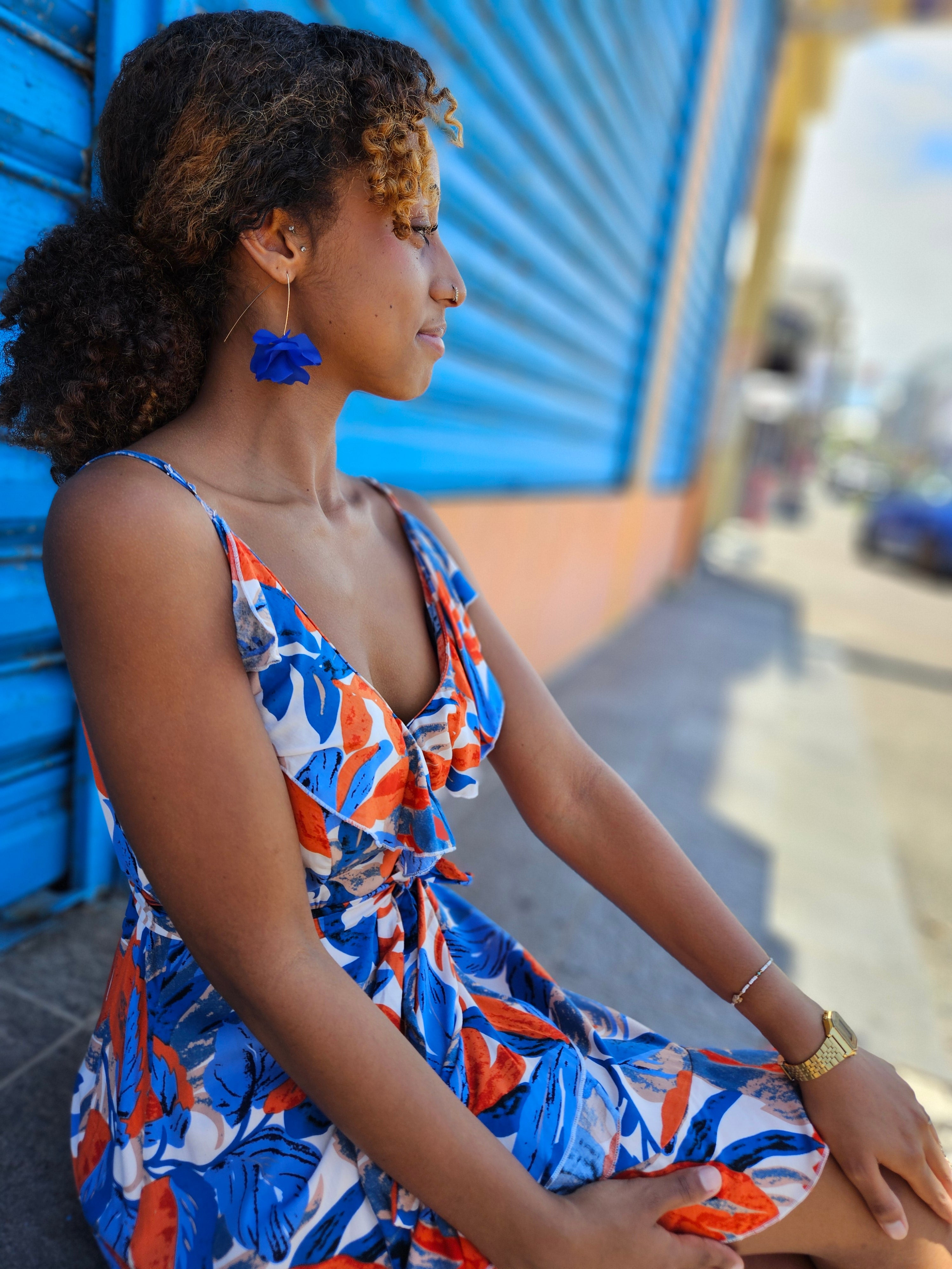 Robe porte-feuille Lolita 974,île de la Réunion