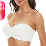 Brassière confort sans bretelles et sans coutures