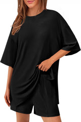 Ensemble femme short et top oversize vert – Look casual chic confortable