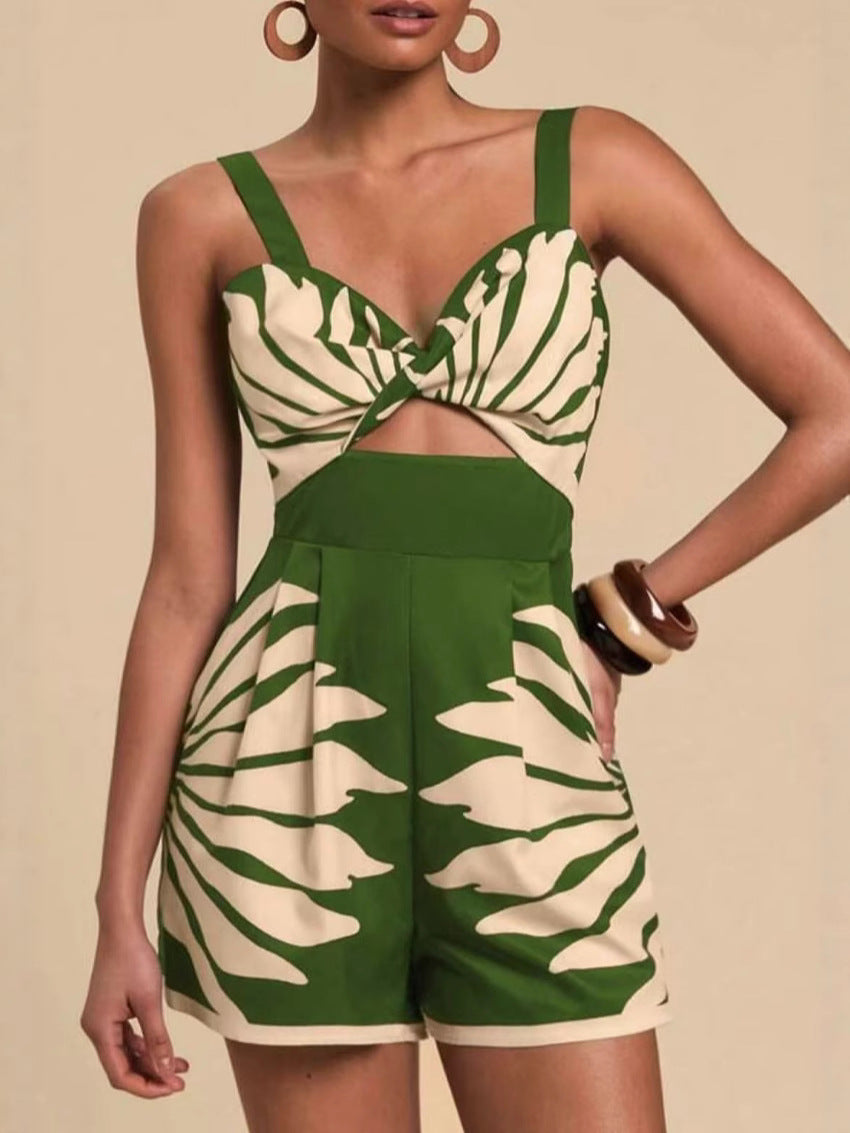 Combi short ouvert devant