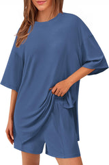 Ensemble femme short et top oversize vert – Look casual chic confortable