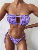 Maillot de bain sans bretelles 974