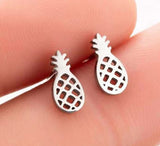 Boucles d'oreilles Ananas 974,île de la Réunion