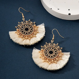 Boucle d'oreilles mandala 974,île de la Réunion