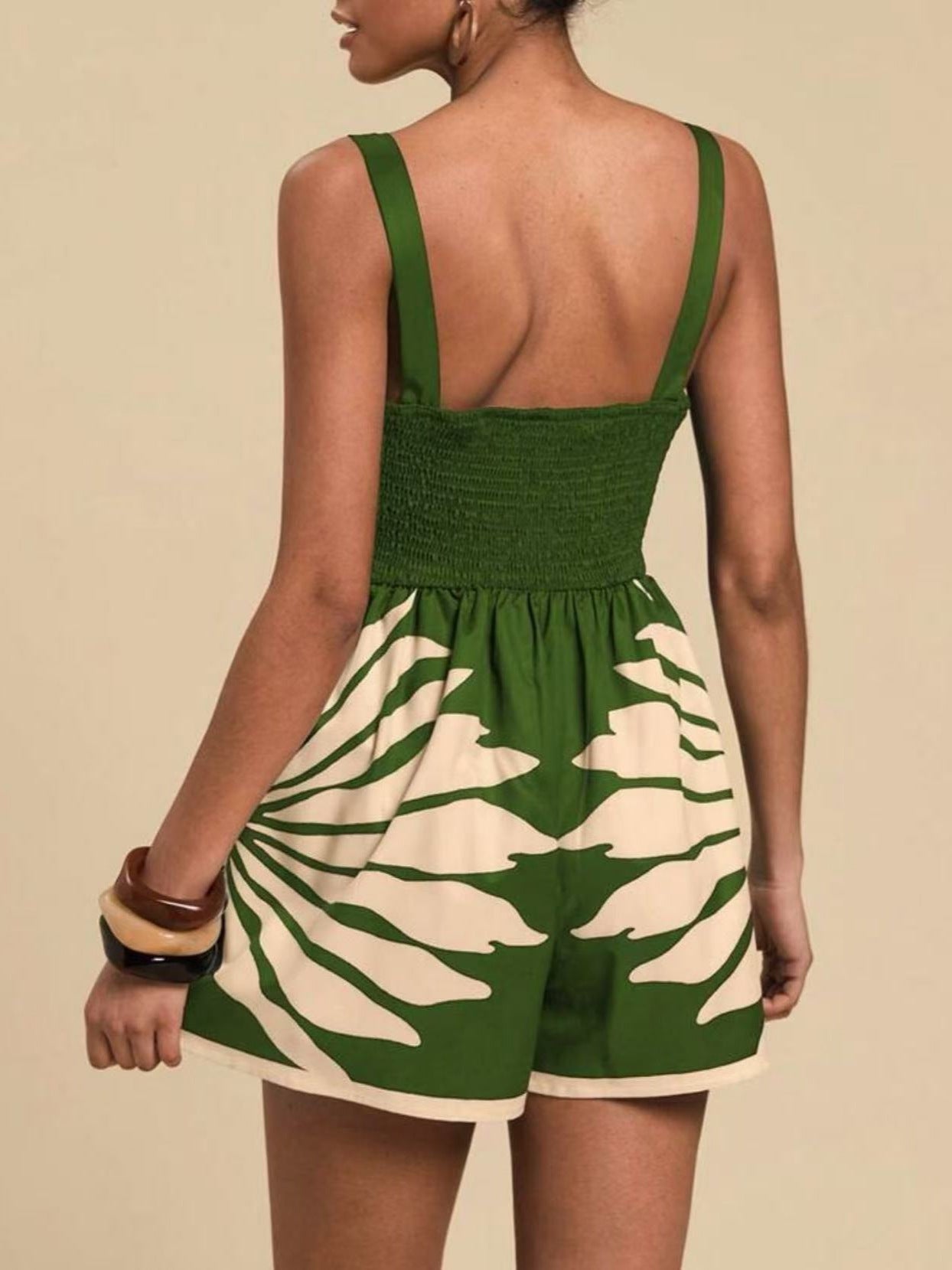 Combi short ouvert devant