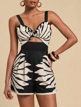 Combi short ouvert devant