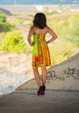 Robe dashiki 974,île de la Réunion