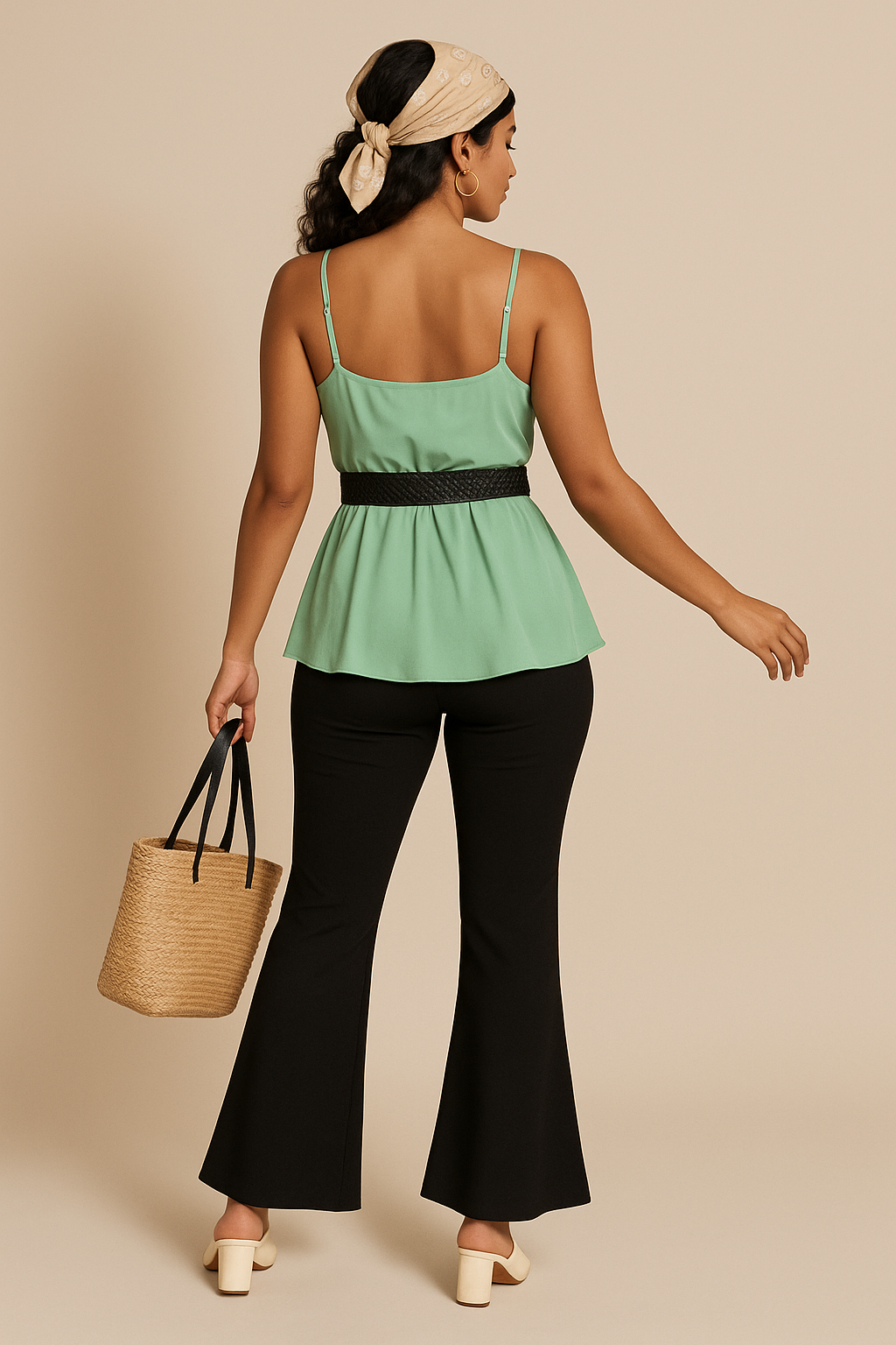 Pantalon bambou 974,île de la Réunion