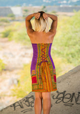 Robe dashiki 974,île de la Réunion